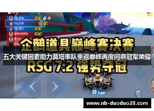 五大关键因素助力莫塔率队重返巅峰再度问鼎冠军荣耀 五大关键因素助力莫塔率队重返巅峰再度问鼎冠军荣耀